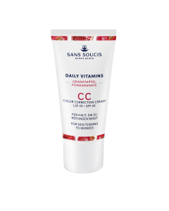 Sans Soucis Cc Cream Color Correction Anti-Redness Spf 20 - Pomegranate