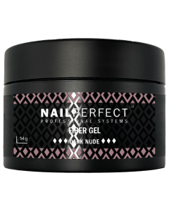 NailPerfect Fiber Gel Dark Nude - 14gr