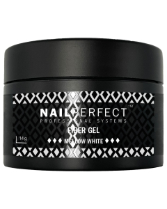 NailPerfect Fiber Gel Mellow White - 14gr