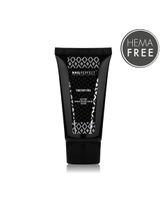 NailPerfect Sqeasy Gel Glitter Silver Glass - 60gr