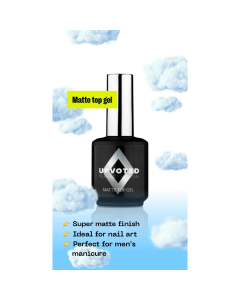 NailPerfect UPVOTED Soak Off Matte Top Gel - 15ml