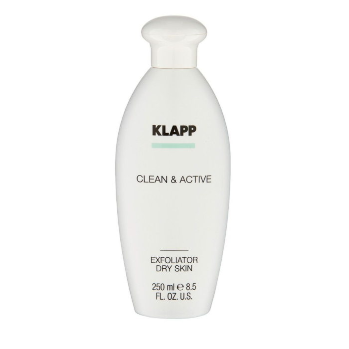 KLAPP Clean & Active - Exfoliator Dry Skin - 250ml