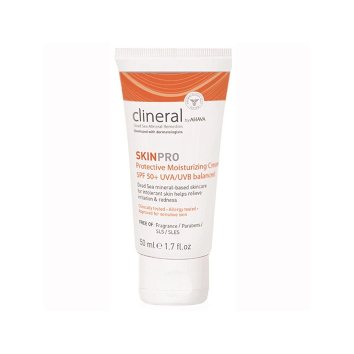 AHAVA Clineral SKINPRO Protecting Moisturizing Cream SPF 50+ UVA/UVB Balanced - 50ml