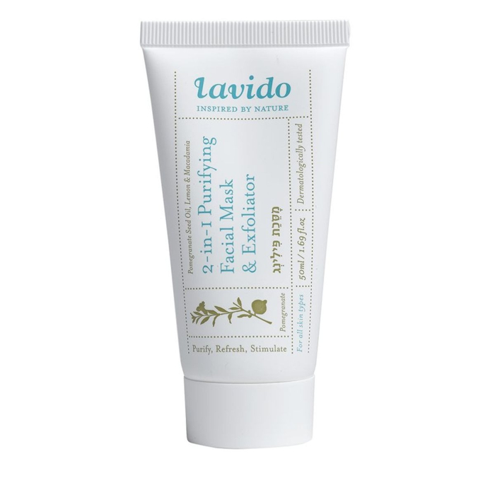 Lavido 2-In-1 Purifying Facial Mask And Exfoliator 50 Ml
