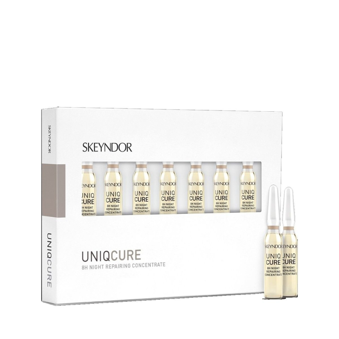 Skeyndor Uniqcure 8H Night Repairing Concentrate - 7x2ml