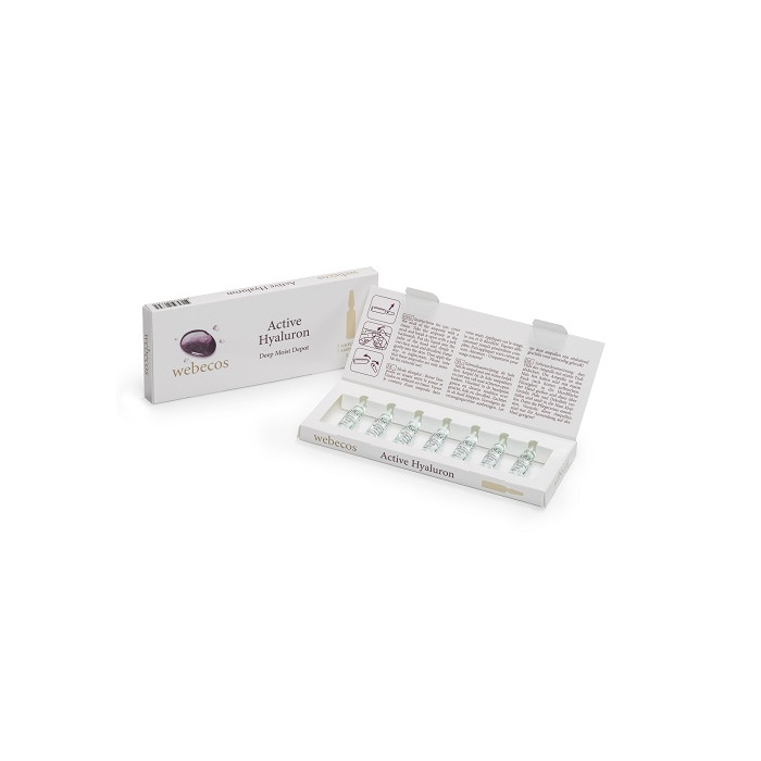 Webecos Active Hyaluron Ampoules - 7 x 2ml