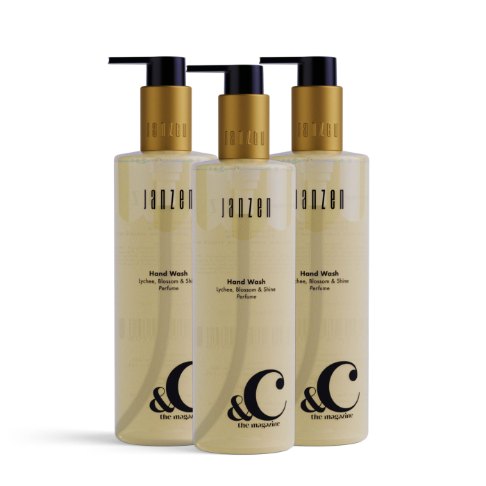 Janzen Hand Wash &C Lychee Blossom & Shine 3-pack - 3x250ml