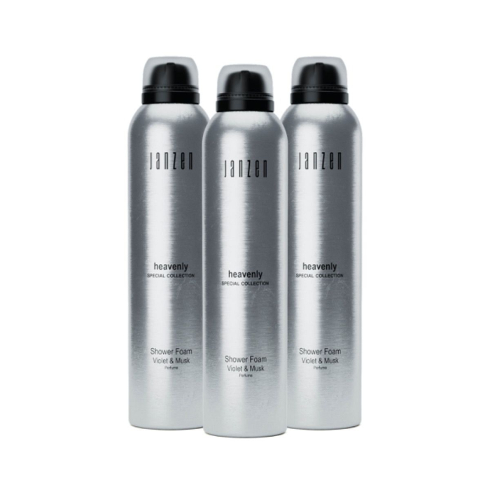 Janzen Shower Foam Heavenly 3-pack - 3x200ml
