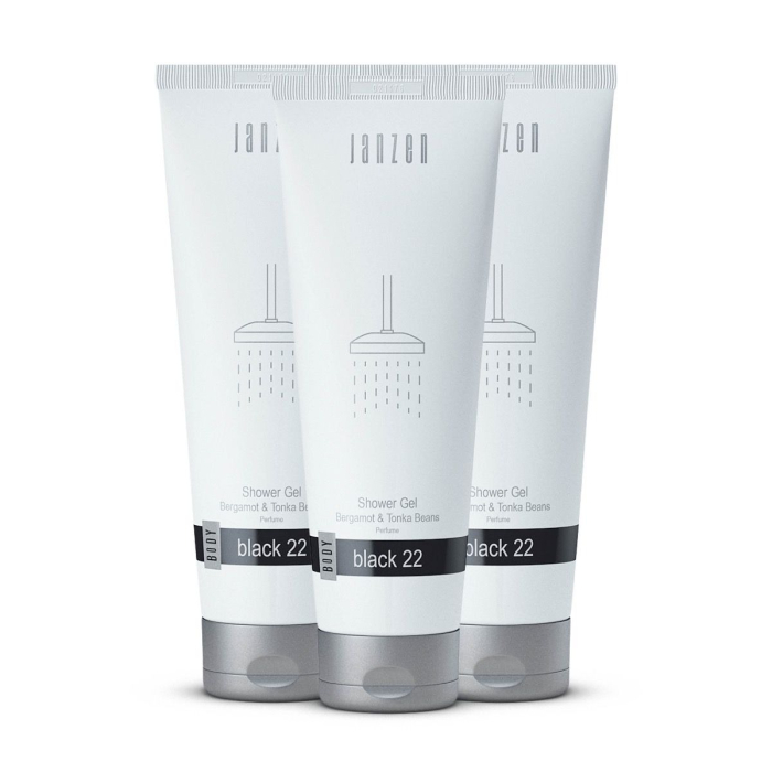 Janzen Shower Gel Black 22 3-pack - 3x250ml