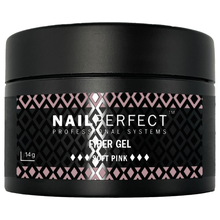 NailPerfect Fiber Gel Soft Pink - 14gr