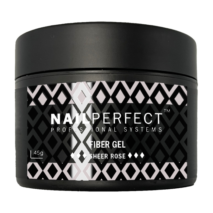 NailPerfect Fiber Gel Sheer Rose - 45gr