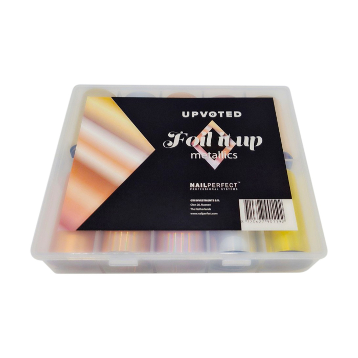 NailPerfect UPVOTED Foil it Up Metallics - 10pcs
