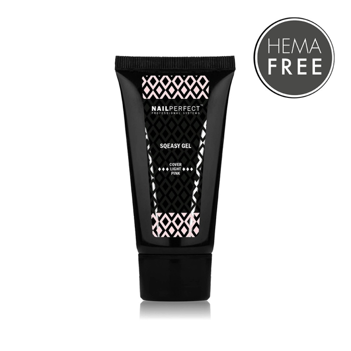 NailPerfect Sqeasy Gel Cover Light Pink - 60gr