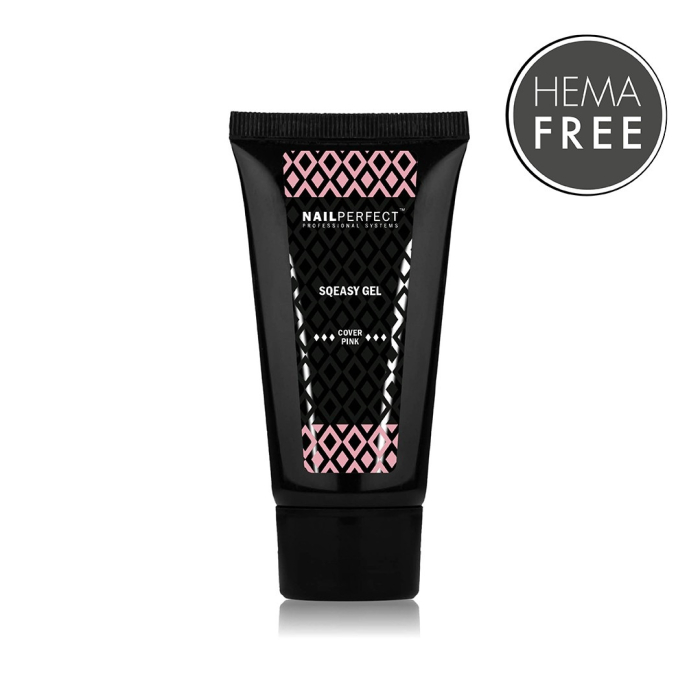NailPerfect Sqeasy Gel Cover Pink - 60gr