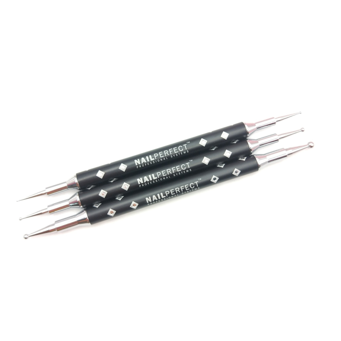 NailPerfect Dotting Tool Set - 3pcs