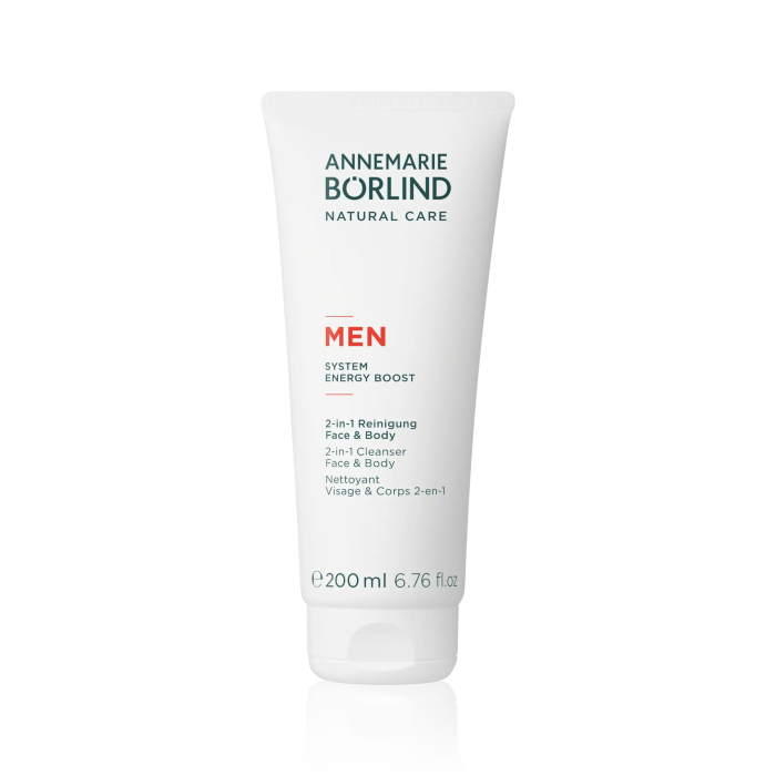 Annemarie Börlind Men 2 in 1 Cleanser Face & Body - 200ml