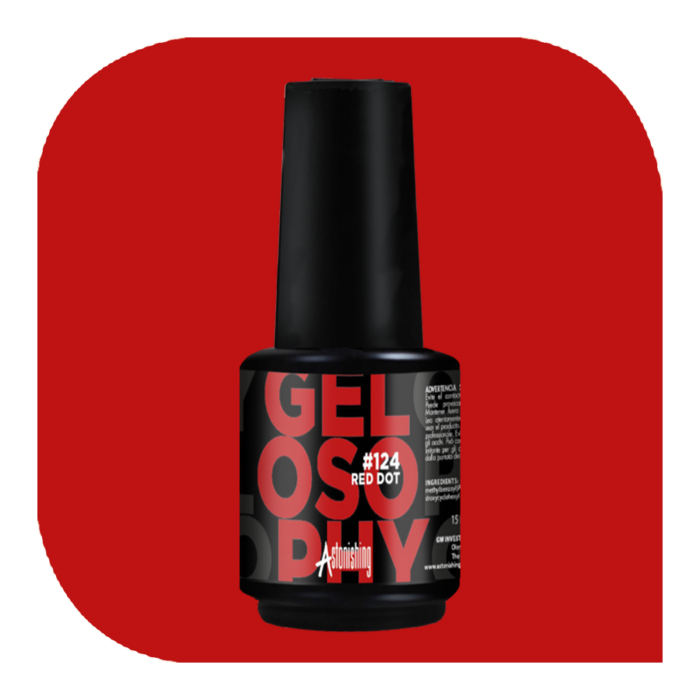 Astonishing Gelosophy #124 Red Dot - 15ml