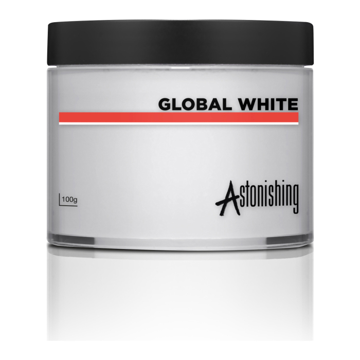 Astonishing Gelosophy Acrylic Powder Global White - 100g