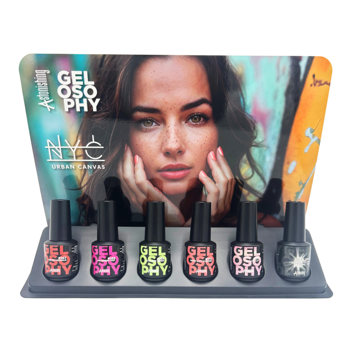 Astonishing Gelosophy NYC Urban Canvas Collection - 6 stk
