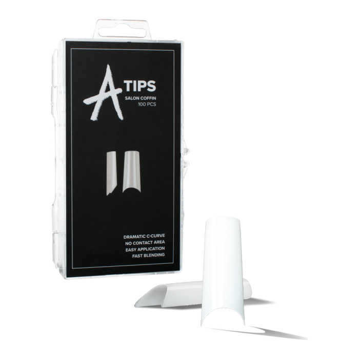 Astonishing Gelosophy Salon Coffin Tips - 100 stk