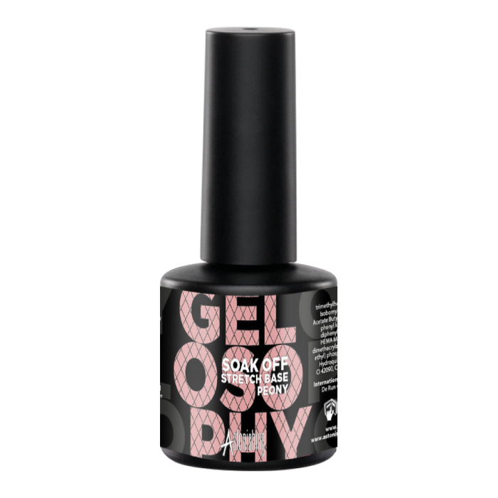 Astonishing Gelosophy Soak Off Stretch Base Peony - 7ml