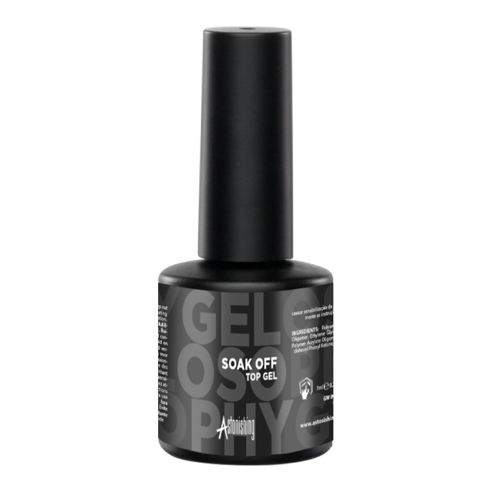 Astonishing Gelosophy Soak Off Top Gel - 7ml