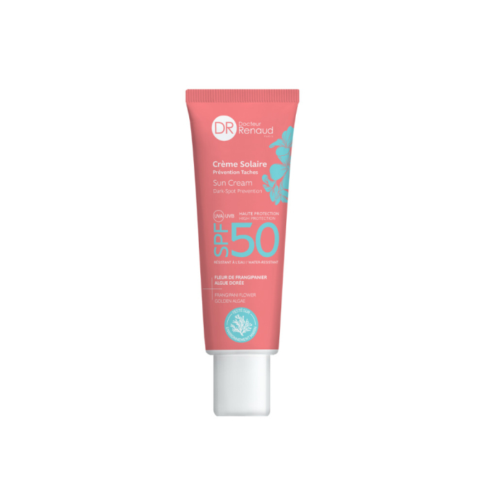 Dr. Renaud Crème Solaire Prévention Taches Visage SPF50 - 50ml