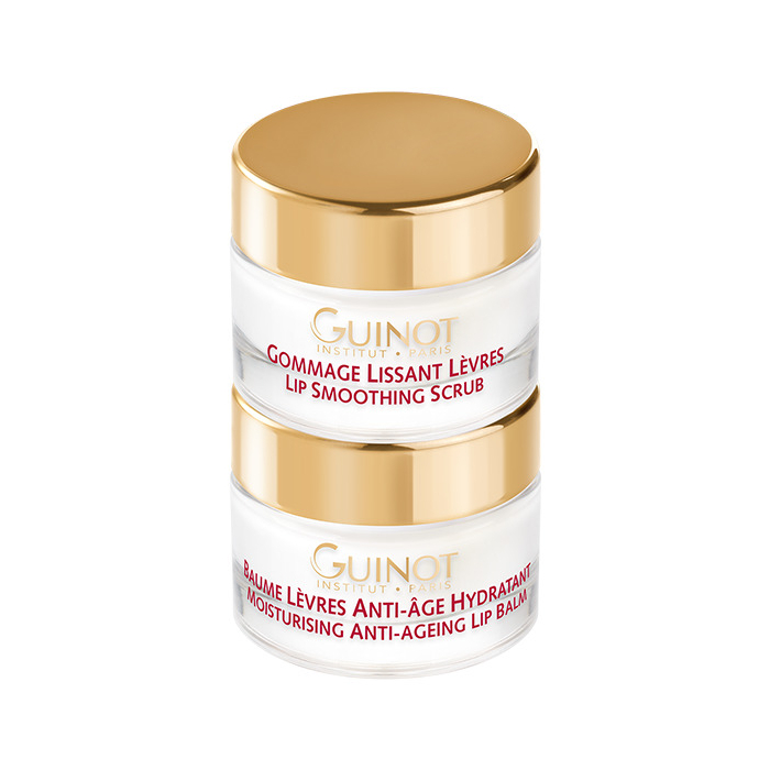Guinot Lip Perfect – Lip Smoothing Scrub + Moisturising Anti-Aging Lip Balm – 14ml