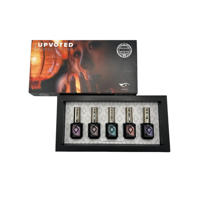 NailPerfect UPVOTED Lively Lanterns Cateye Collection Kit - 5pcs